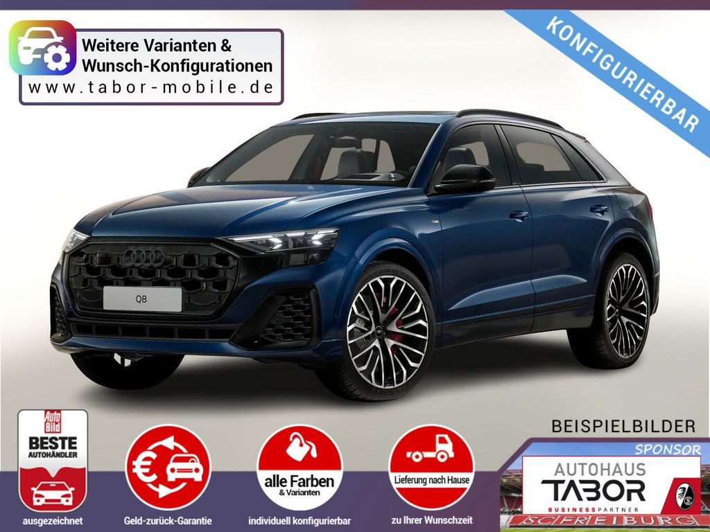 Bild des Angebotes Audi Q8 TFSIe 490 2xS Line Matrix Nav Keyl. UVP-27%*