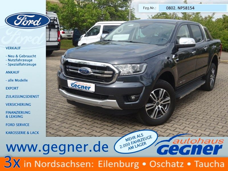 Bild des Angebotes Ford Ranger Doka 212PS Autm. Limited 4x4 AHK Rollo