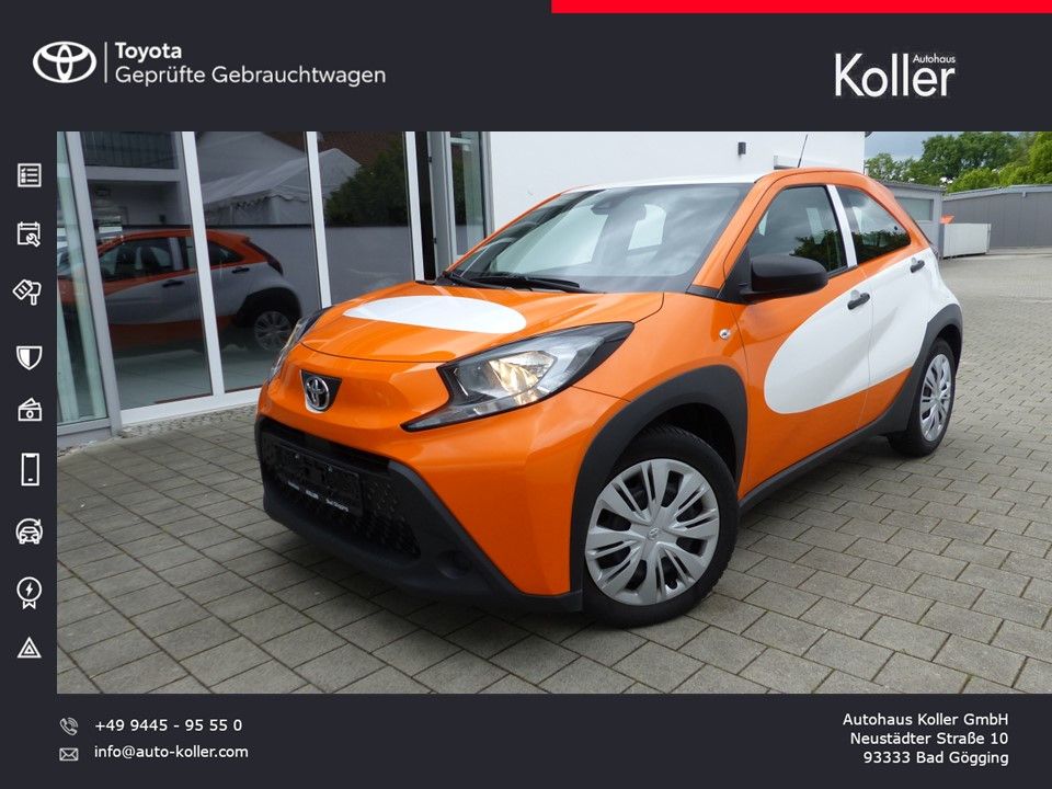 Bild des Angebotes Toyota Aygo X 1.0 VVT-i Klima CarPlay Abstandstemp.