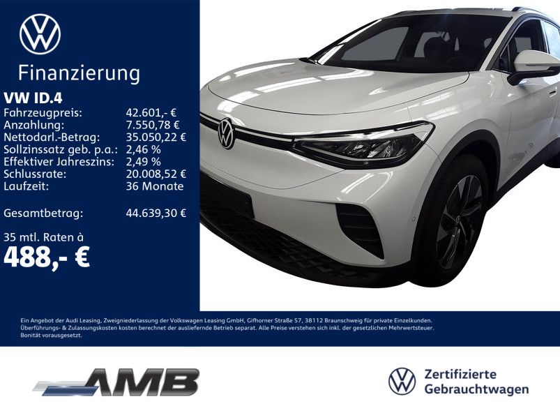 Bild des Angebotes Volkswagen ID.4 Pro 82kWh/AHK/LED/Navi/Wärmepumpe/03.31Gara