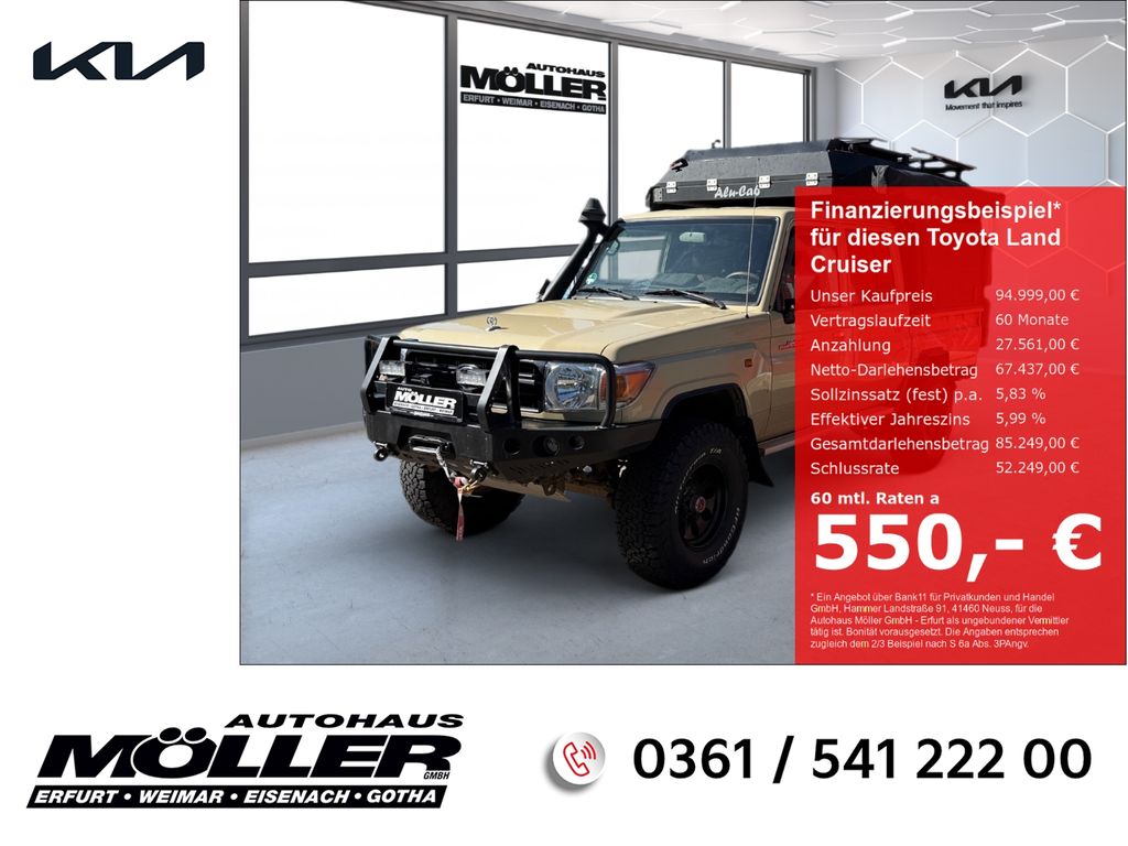 Bild des Angebotes Toyota Land Cruiser GRJ 79 Alu-Cab Canopy *REISEFERTIG*