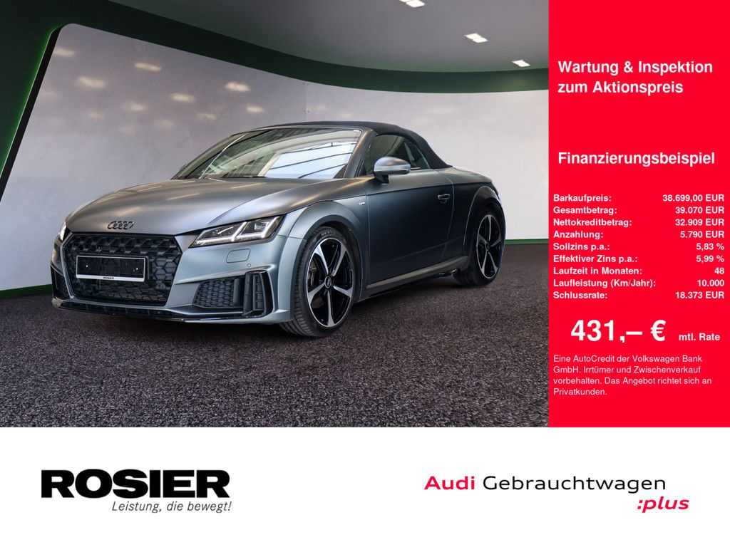 Bild des Angebotes Audi TT Roadster 40 TFSI S tronic S Line B+O LED NAVI
