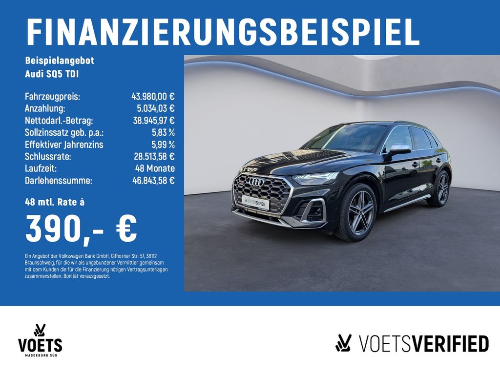 Bild des Angebotes Audi SQ5 TDI MATRIX+NAVI+AHK+AREA+LUFTF+LEDER+HEADUP