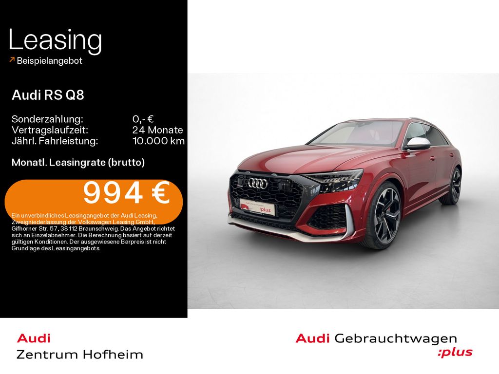 Bild des Angebotes Audi RS Q8 tip*305 km/h*Keramik*B&O*HUD*Pano*Matrix*V