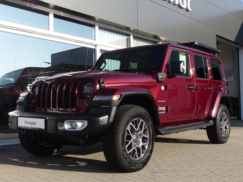 Bild des Angebotes Jeep Wrangler PHEV Snazzberry AHK Dachgepäckträger