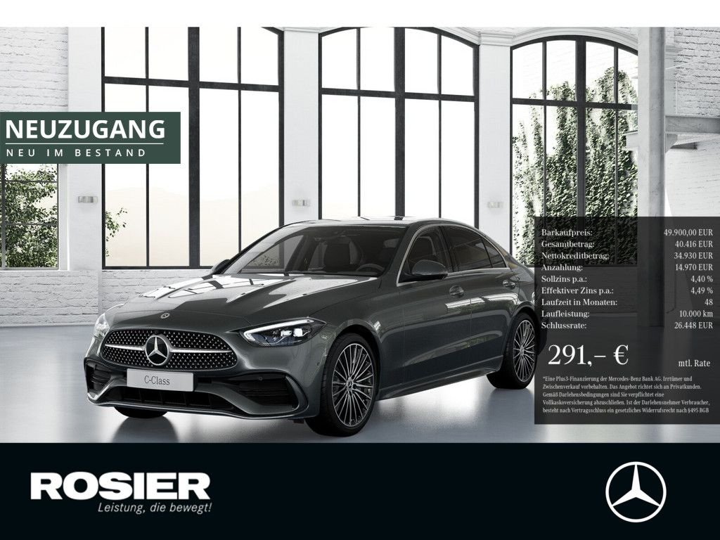 Bild des Angebotes Mercedes-Benz C 220 d AMG Line AHK LED 360° NAVI KAMERA SPURH.