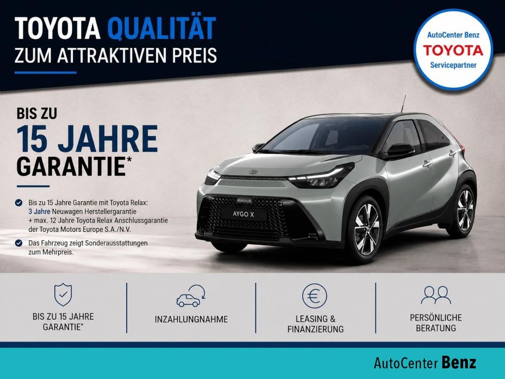 Bild des Angebotes Toyota AYGO X 1.5 HYBRID TEAMPLAYER *LED*KLIMA*R.KAMERA