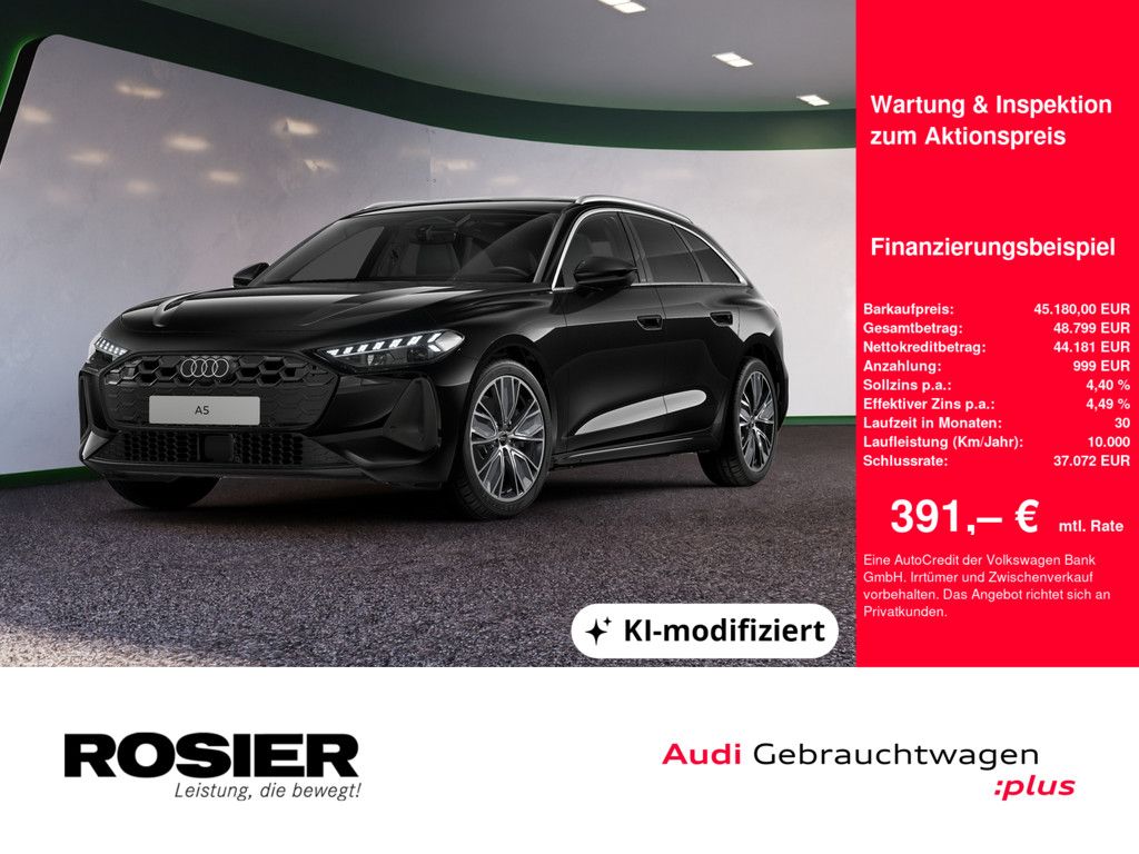 Bild des Angebotes Audi A5 Avant 2.0 TDI S tronic AHK ACC PANO LED NAVI