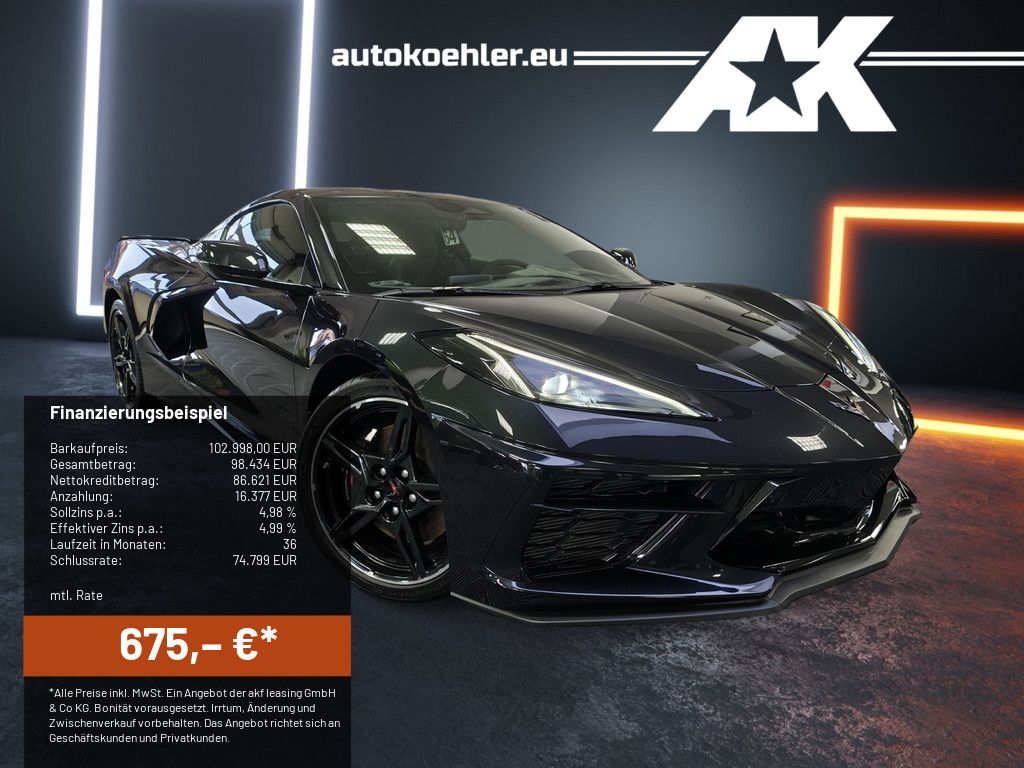 Bild des Angebotes Corvette C8 Coupe 3LT, Lift, Nappaleder, Carbonflashmet!!