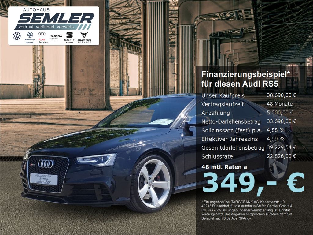 Bild des Angebotes Audi RS5 Coupe 4.2 FSI quattro XEN NAVI PDC