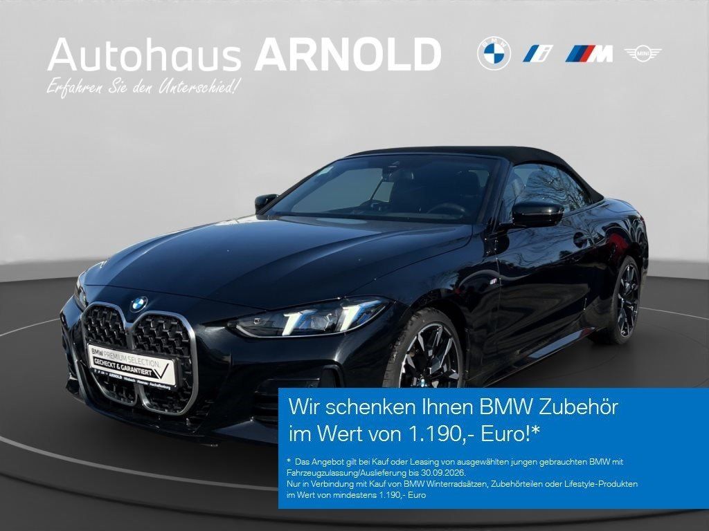 Bild des Angebotes BMW 430i xDrive Cabrio M Sportpaket HeadUp Standhz A