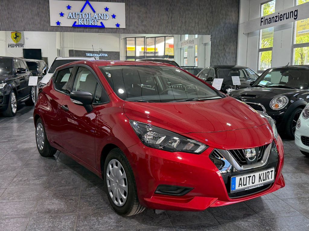 Bild des Angebotes Nissan Micra 1,0IG-T*Alu*Klima*Shz*Tempo*1Hd*Visia Plus