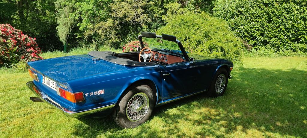 Triumph TR6 mit Overdrive-Getriebe