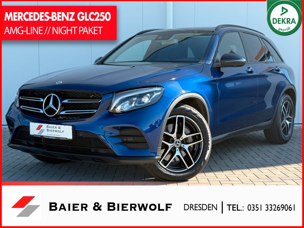 Bild des Angebotes Mercedes-Benz GLC 250 4Matic AMG-LINE LED AHK PANO NIGHT-PAK.