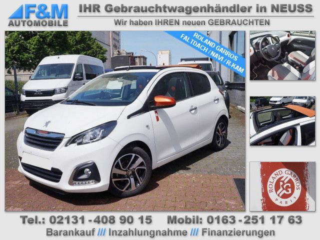 Bild des Angebotes Peugeot 108 Roland Garros VTi 82 Faltdach Navi Klima