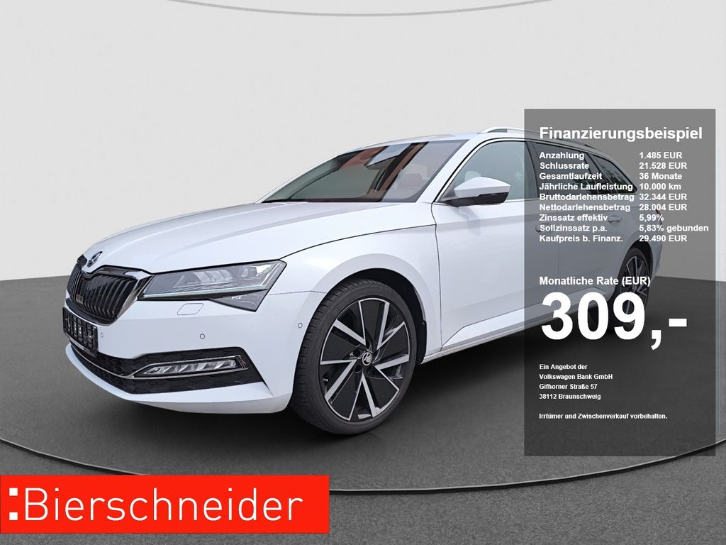 Bild des Angebotes Skoda Superb Combi 2.0 TDI DSG Style NAVI RFK MATRIX L