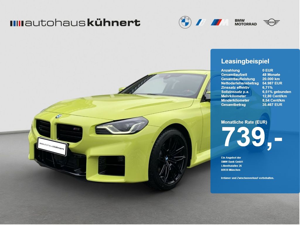 Bild des Angebotes BMW M2 Coupé UPE 85.390 EUR HiFi H-K ACC Shadow Park