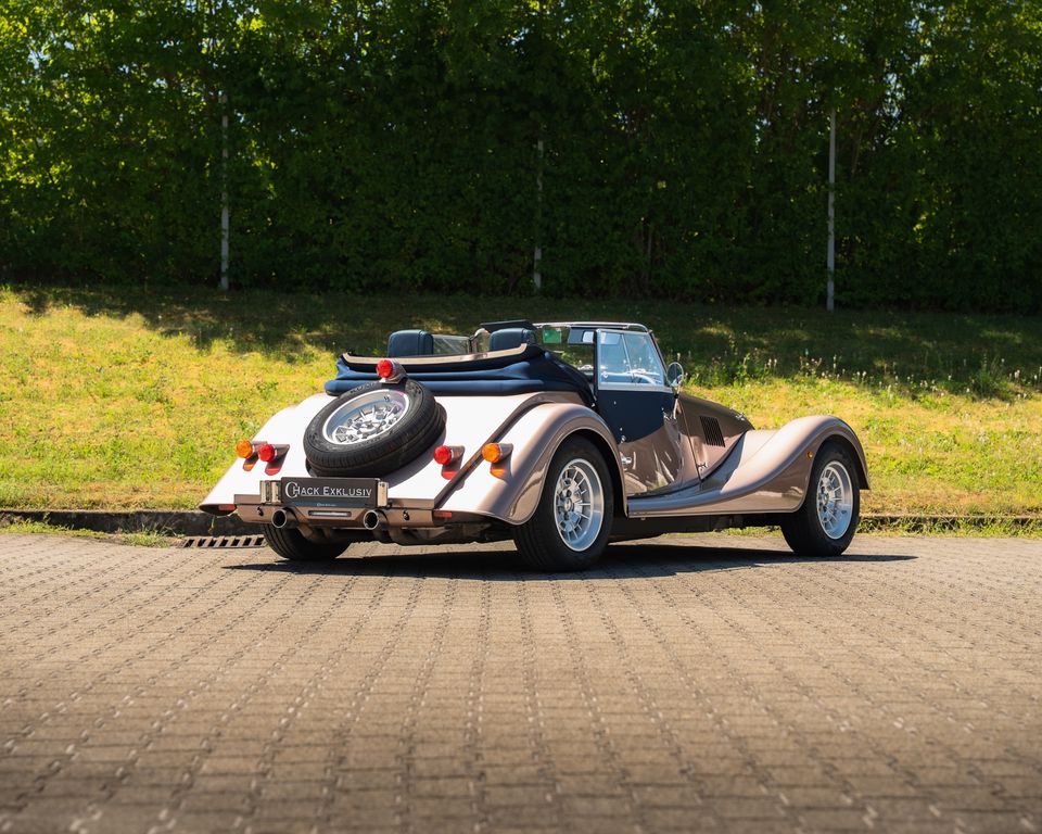 Morgan Plus Four BESPOKE-EDITION *Porsche Nougat- Met.