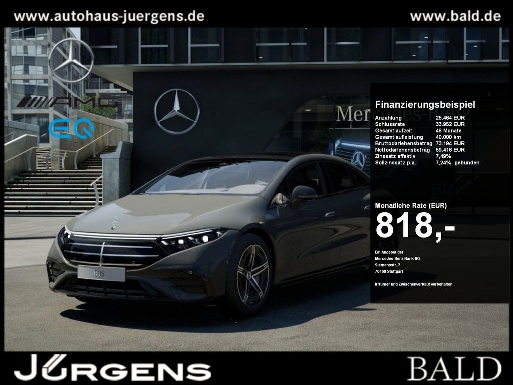 Bild des Angebotes Mercedes-Benz EQS 450 4M AMG-Sport/Sitzkl/Multk.Sitze/Fond-Ent
