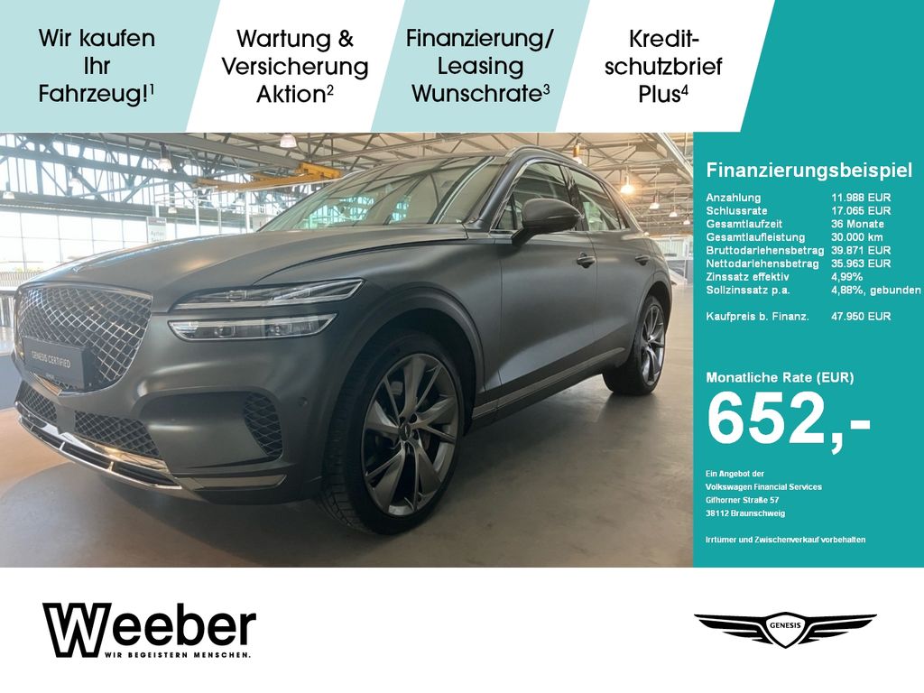 Bild des Angebotes Genesis GV70 Luxury 4WD LED LEDER KAMERA PDC NAVI ALU