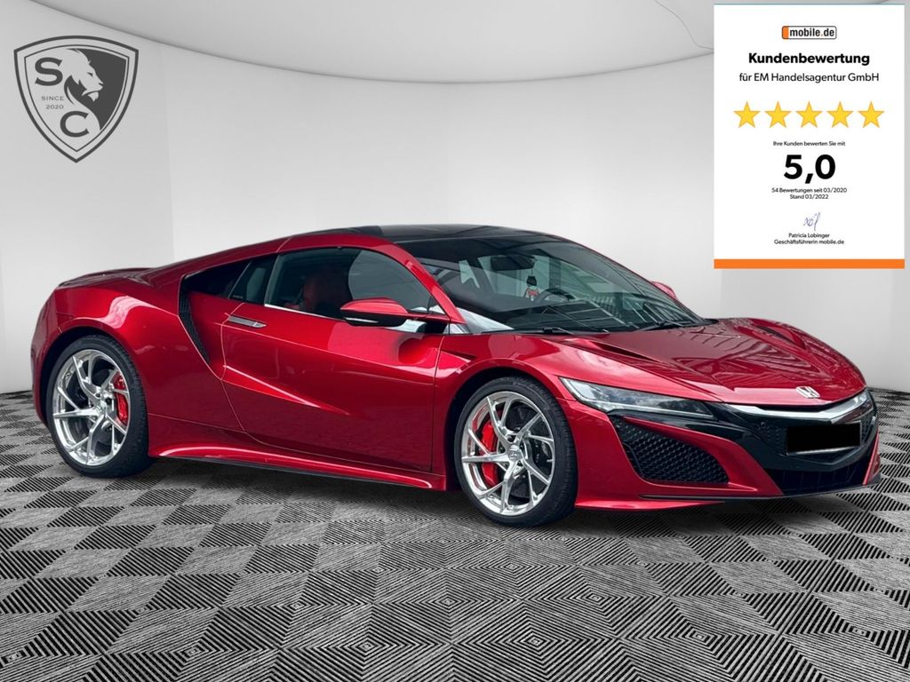 Honda NSX Hybrid Deutsches Auto 1.Hand Valencia rot
