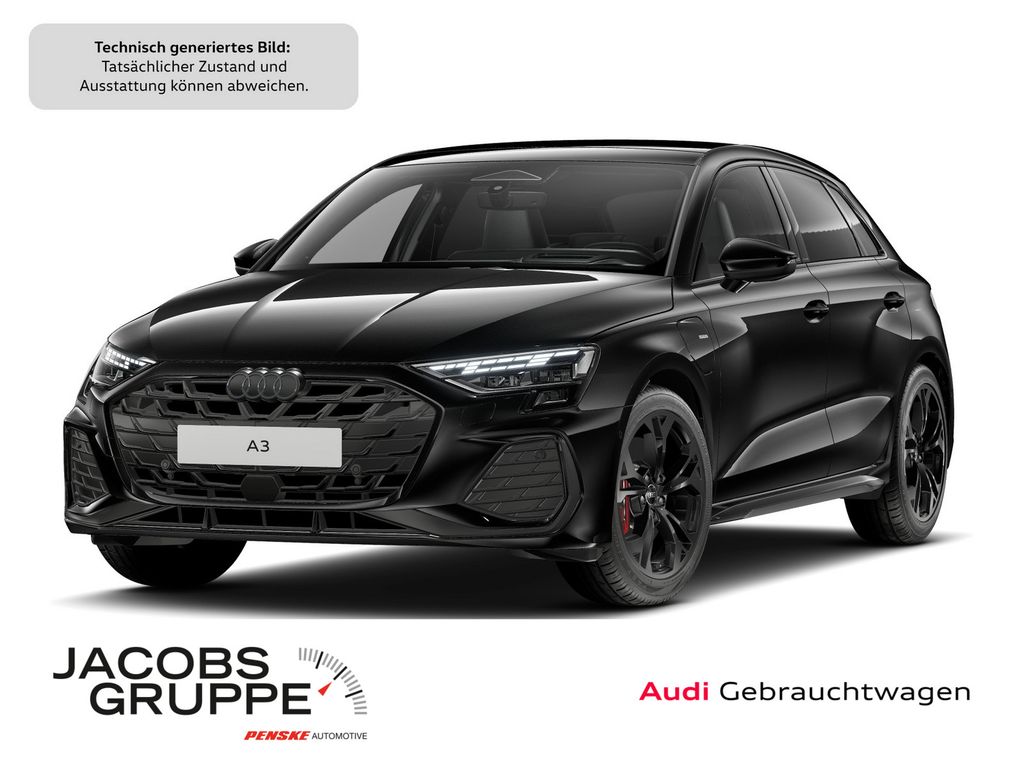 Bild des Angebotes Audi A3 Sportback e-hybrid 2xS line/MY27/Black+/Pano/