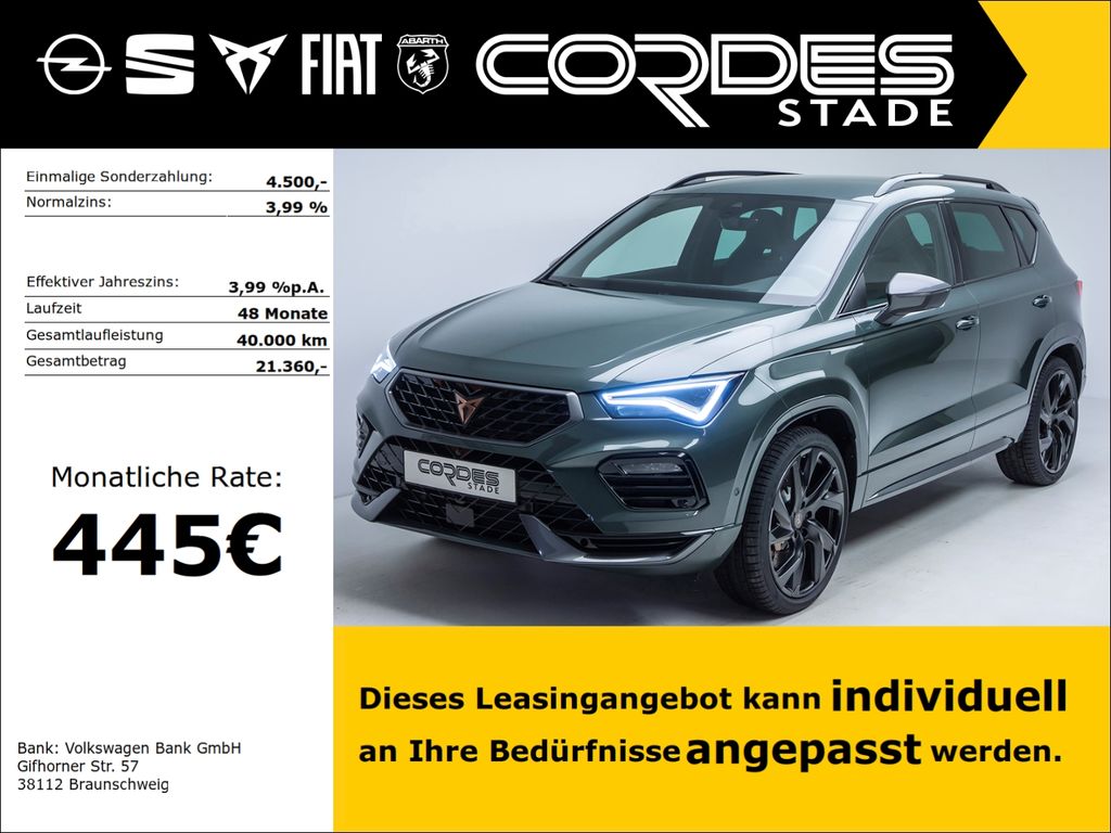 Bild des Angebotes Cupra Ateca VZ 4Drive Automatik AHK ACC PDC (NW86)