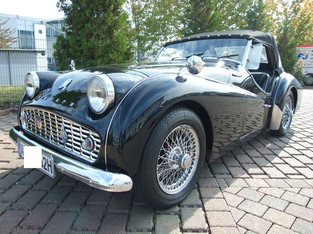 Bild des Angebotes Triumph TR3A 1961 Stoffverdeck/Fenster,Persenning, 101PS
