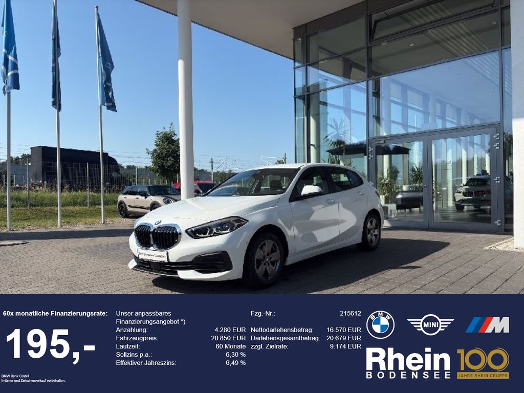 Bild des Angebotes BMW 116d 5-Türer HuD AHK LED Rückfahrkam. SH