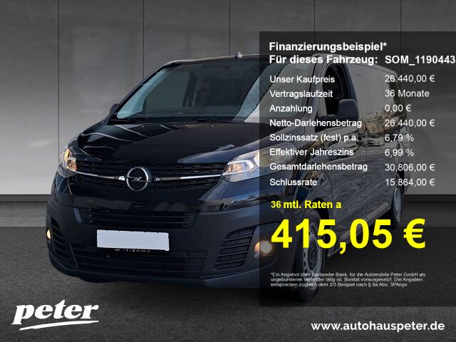 Bild des Angebotes Opel Vivaro Kombi 2.0 D L 9-Sitzer Klima Android Auto