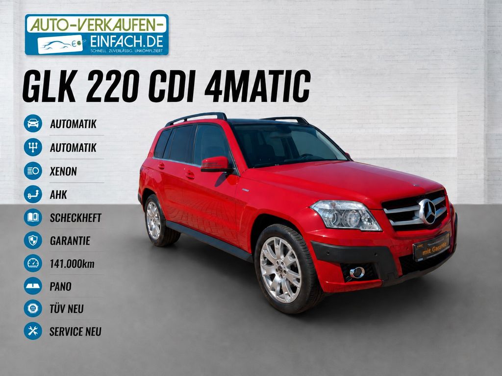 Bild des Angebotes Mercedes-Benz GLK 220 CDI,4Matic,Aut,RFK,Pano,AHK,TÜV+Service