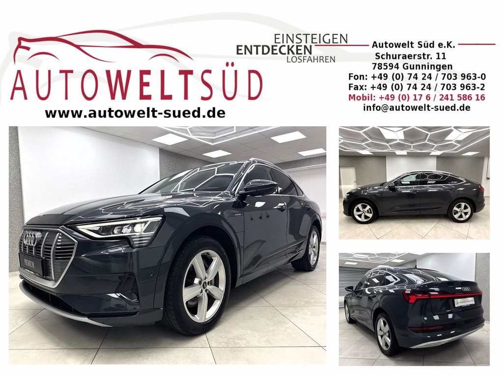 Bild des Angebotes Audi e-tron Sportback 55 S Line Sport NachtSicht HUD