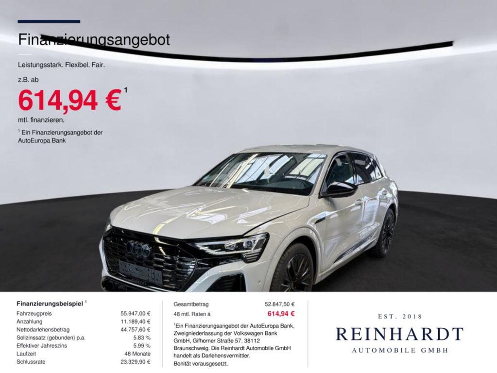 Audi Q8 E-TRON 55 2x S LINE 21Z./BLACK ACC/SIDE/360°
