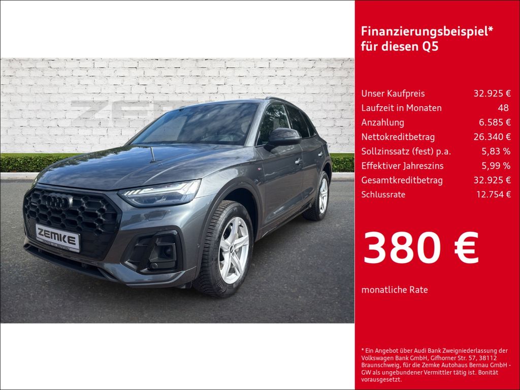 Bild des Angebotes Audi Q5 40 TDI S tronic quattro S-line Sportpaket HUD