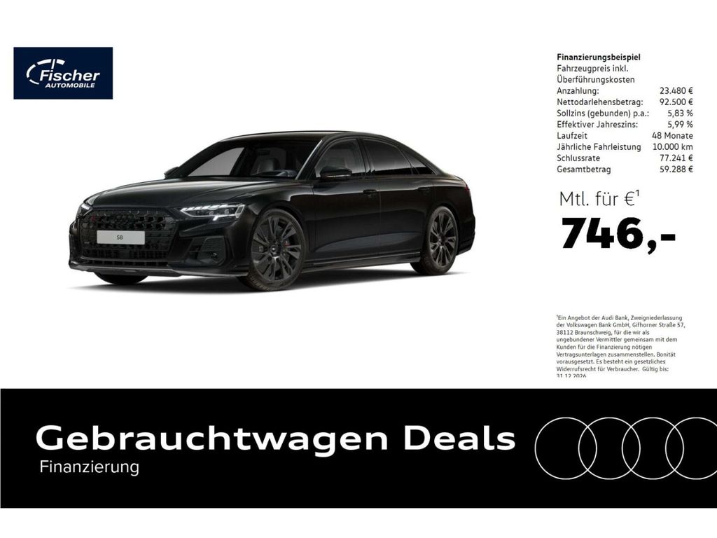 Bild des Angebotes Audi S8 TFSI quattro Keramik/AHK/HUD/P-Dach/StHz