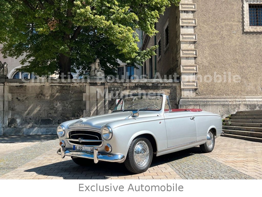 Peugeot 403 Grand Luxe Décapotable Columbo Cabrio