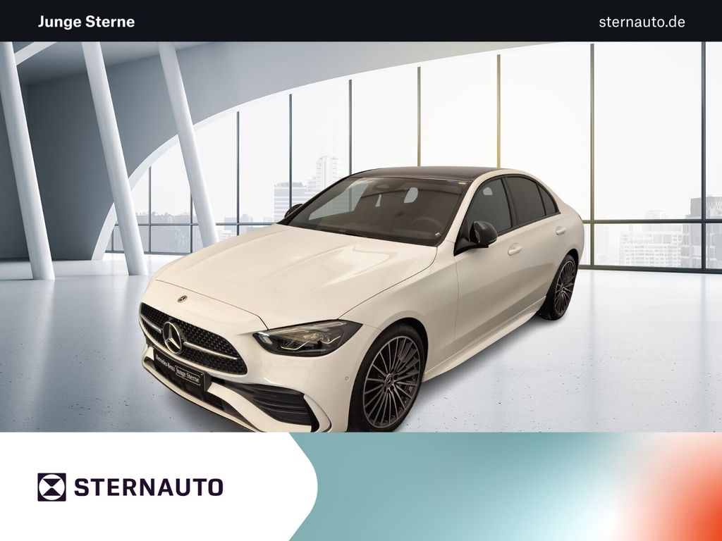 Bild des Angebotes Mercedes-Benz C 200 AMG Advanced+ Night Pano Distro Memory