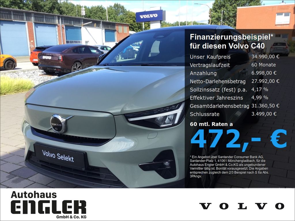 Bild des Angebotes Volvo C40 Ultimate Recharge Pure Electric Stdhzg. Cam