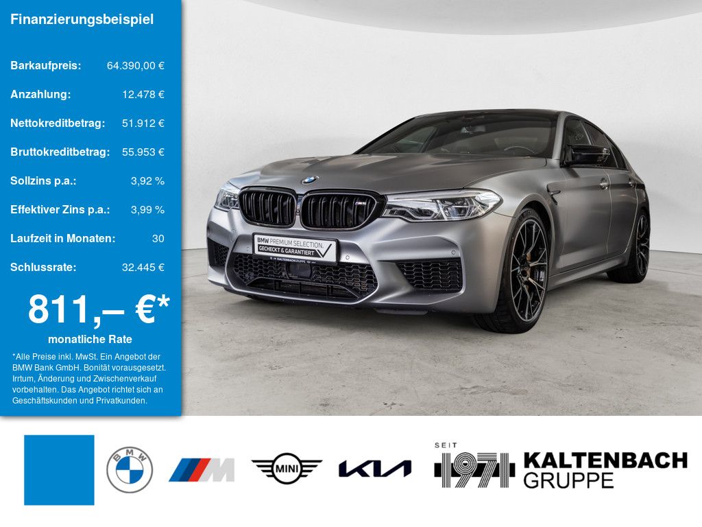 Bild des Angebotes BMW M5 Competition HUD 360° LED SITZBELÜFTUNG ACC