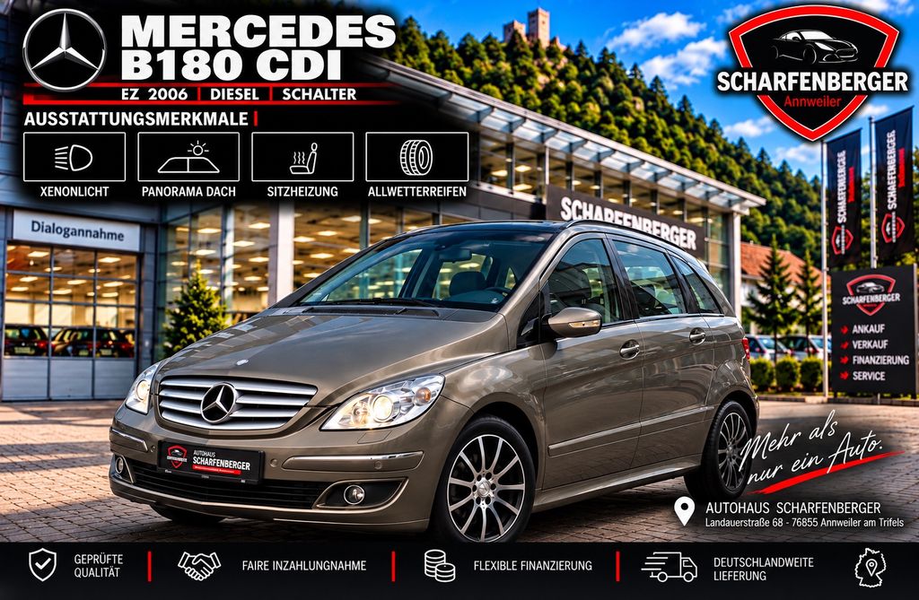 Bild des Angebotes Mercedes-Benz B 180 CDI+Xenon+Panorama+Sitzheizung