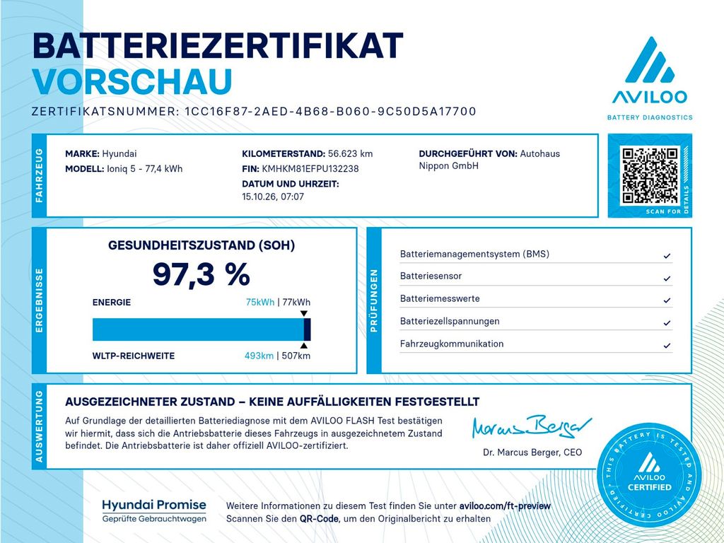 Bild des Angebotes Hyundai IONIQ Ioniq 5 Basis Elektro WÄRMEPUMPE