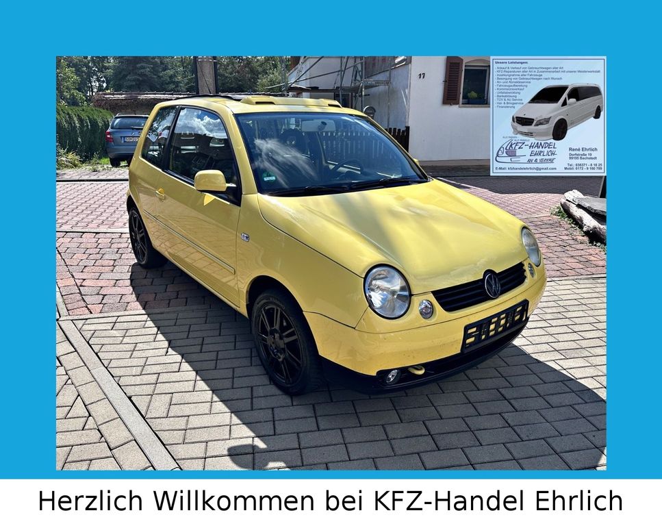 Volkswagen Lupo 1.4 OpenAir/44kW/60Ps/Tüv&Au/Allwetter/E4