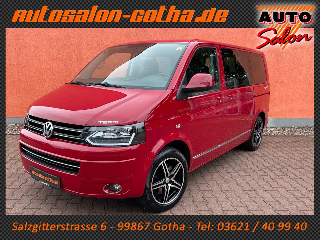 Bild des Angebotes Volkswagen T5 Multivan Team 4Motion+LED+AHK+Standhzg+Sitzhz