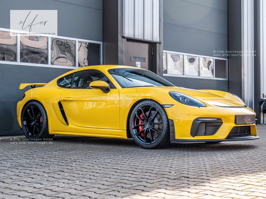Bild des Angebotes Porsche Cayman 718 GT4 | CLUBSPORT | APPROVED 12.2027