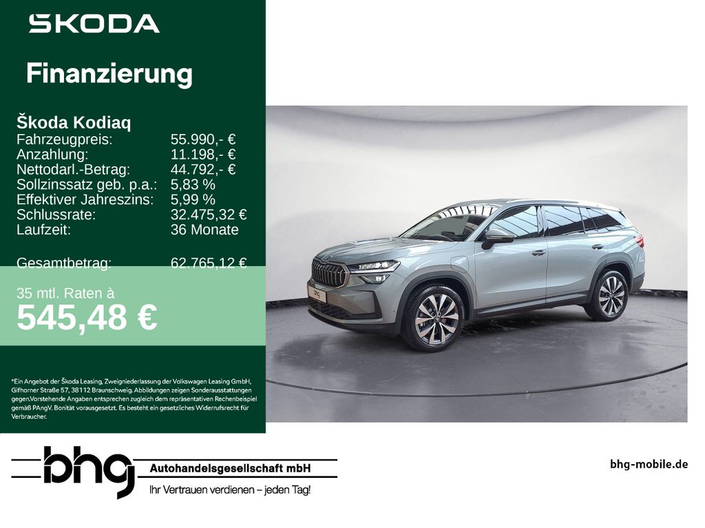Bild des Angebotes Skoda Kodiaq Selection 1,5 TSI iV 6-Gang-DSG