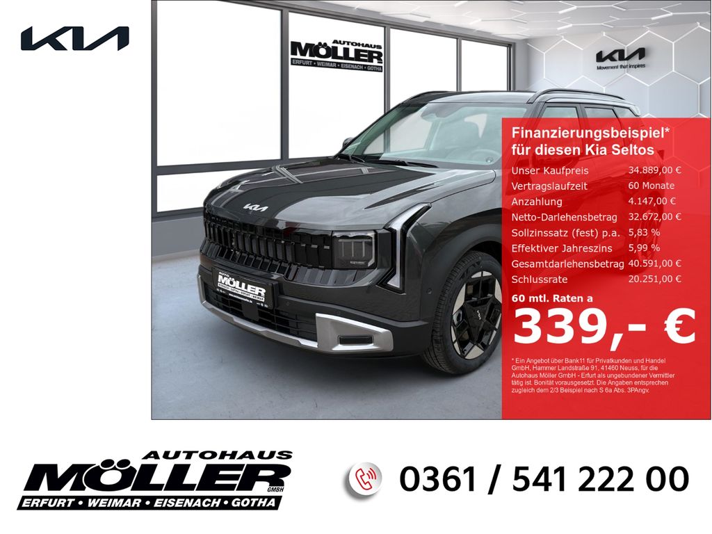Bild des Angebotes Kia Seltos Spirit 1.6T DCT Drive 360°Leder Totwinkel