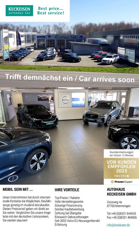 Bild des Angebotes Volvo XC60 D4 Geartronic Ocean Race 4-Pakete Kamera