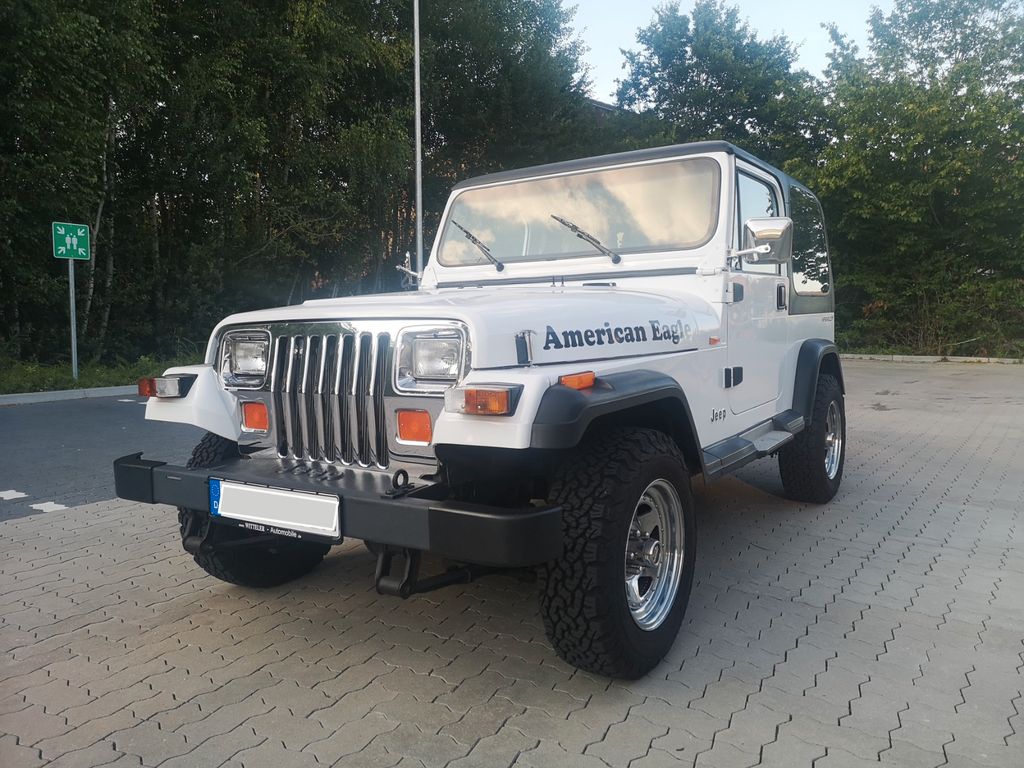 Jeep Wrangler YJ 4.0 High Output H-Kennzeichen & WGA