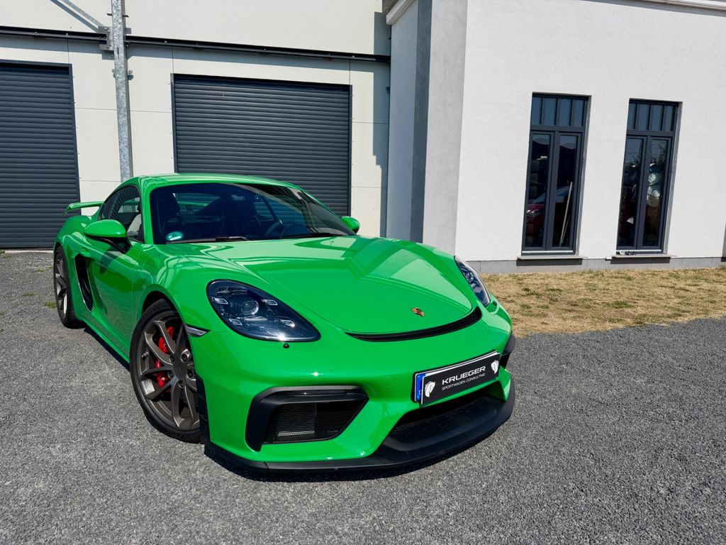 Bild des Angebotes Porsche Cayman GT4 HANDSCHALTER, SCHALENSITZE