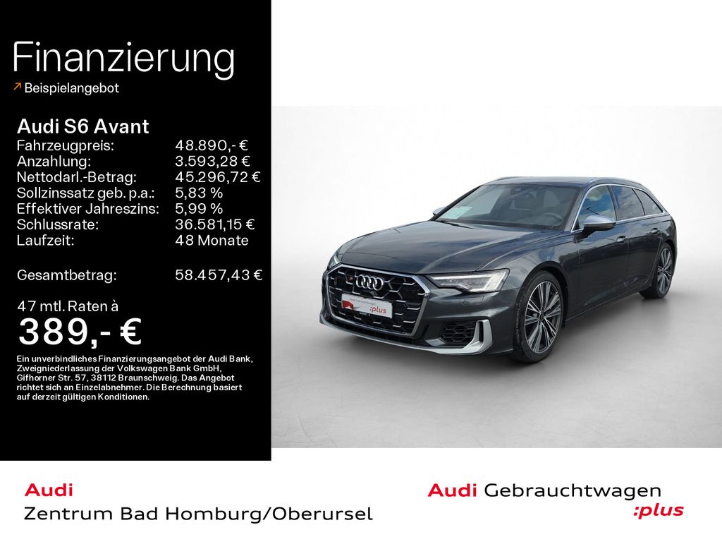 Bild des Angebotes Audi S6 Avant TDI  tiptronic QUATTRO VIRTUAL*KAMERA*L